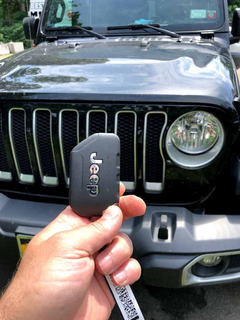 Jeep Wrangler key replacement