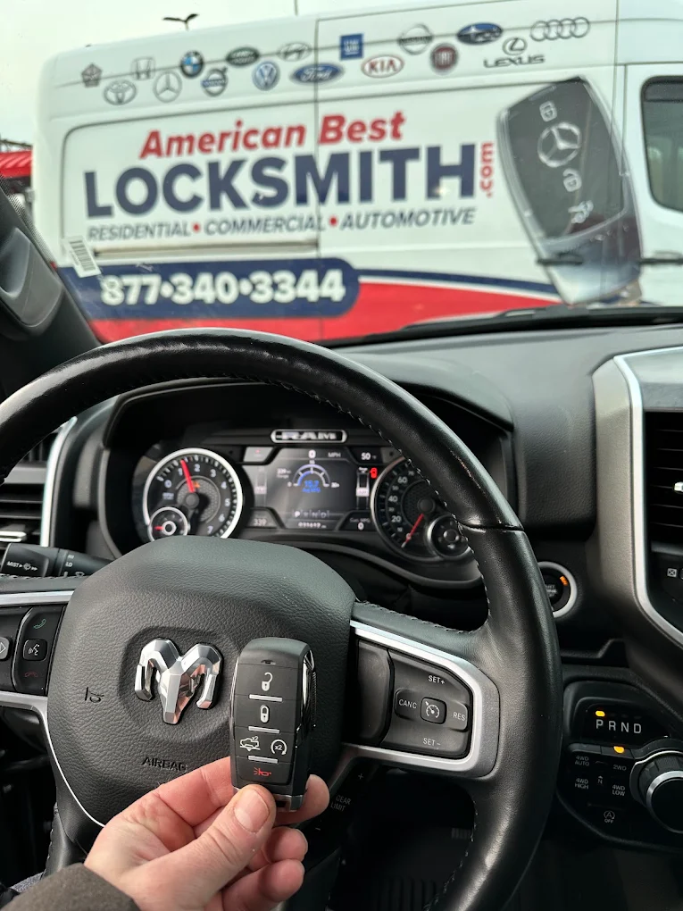 RAM 1500 smart key replacement